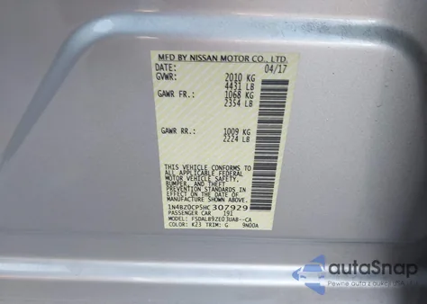 2017 Nissan Leaf S from USA, damaged, VIN 1N4BZ0CP5HC307929